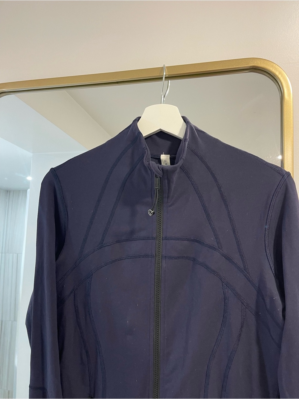 Lululemon Define Jacket
Deep Indigo size 12 full zip closure zipper pockets